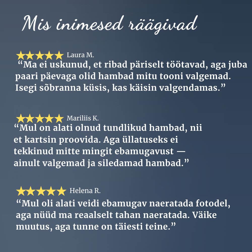 Hammaste valgendusribad